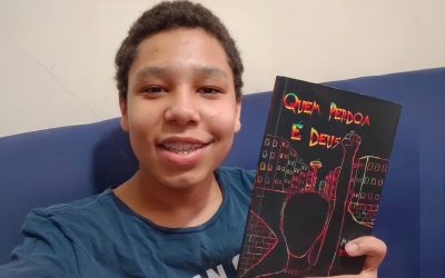 Aluno de 13 anos da AEL publica livro de poesias autorais