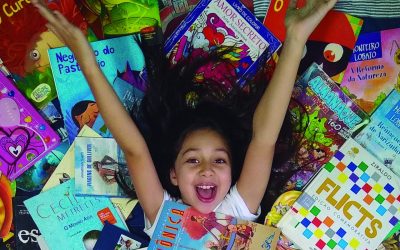 Laura Corrêa incentivou leitura entre jovens e crianças